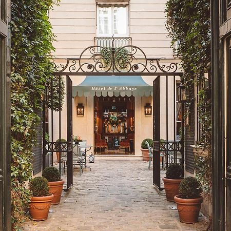 Hotel De L'Abbaye Paryż Zewnętrze zdjęcie